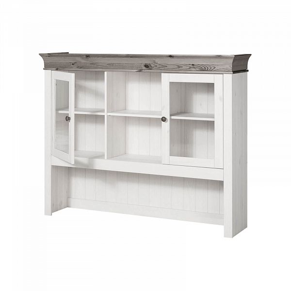 Изображение буфет "Бостон" 140х195х45 (см.) из натурального массива сосны для спальни в интернет-магазине СиВер