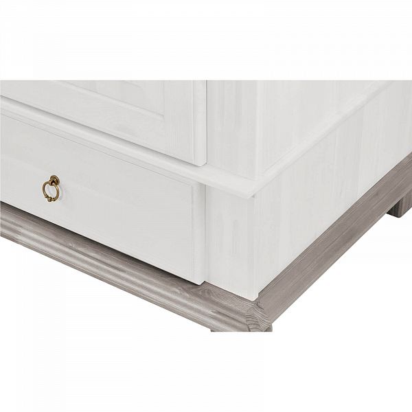 Изображение белорусский шкаф из массива сосны для большой семьи или для обладателей большого количества одежды коллекция Хельсинки 5SPGT-M с 5 секциями