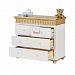 Изображение комод для пеленания для элитного загородного дома или в небольшую квартиру из коллекции Хельсинки размеры 107x95x50 см (цвета антик, белый воск, колониал, серый) из массива сосны