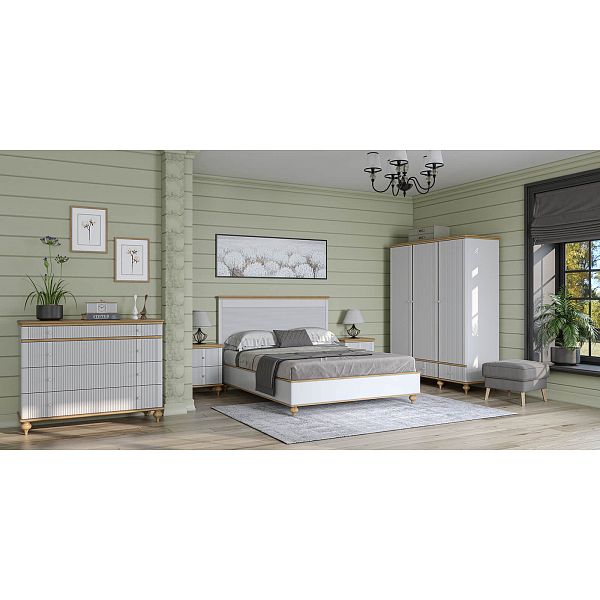 (1.2.3) Кровать "Рандеву" 180 (сосна) от интернет-магазина СиВер