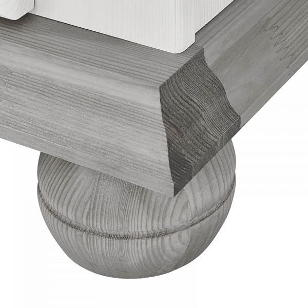 Фото стеллаж в скандинавском стиле в элитный загородный дом или небольшую квартиру коллекции Хельсинки 01 размеры 69x199x43 (антик, белый воск, колониал, серый) из натурального массива дерева сосны с доставкой