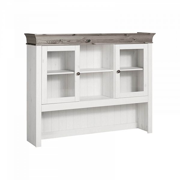 Изображение буфет "Бостон" 140х195х45 (см.) из натурального массива сосны для спальни в интернет-магазине СиВер