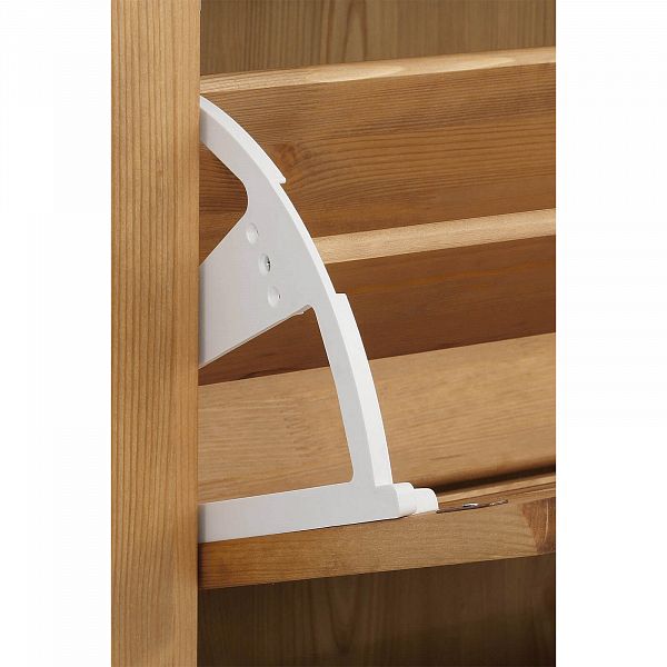 Фото каталог тумба под обувь Рауна 01 из массива сосны размеры 120х56х32 см цвет бейц масло дерево в стиле кантри купить в интернет-магазине СиВер