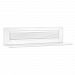 Фото Полка настенная Рауна 110 размеры 114х29х27 из массива сосны цвета белый воск УКВ в стиле кантри от интернет-магазина СиВер