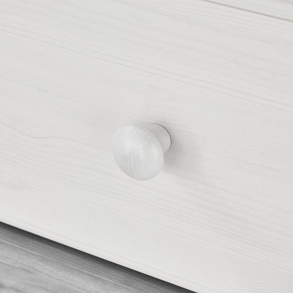 Фото стеллаж в скандинавском стиле в элитный загородный дом или небольшую квартиру коллекции Хельсинки 01 размеры 69x199x43 (антик, белый воск, колониал, серый) из натурального массива дерева сосны с доставкой