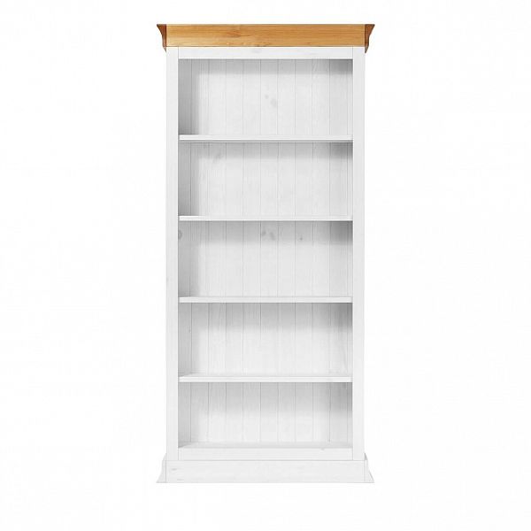 Стеллаж для книг «Бостон» 1000, 100х210х30 (см.) из массива сосны в интернет-магазине СиВер