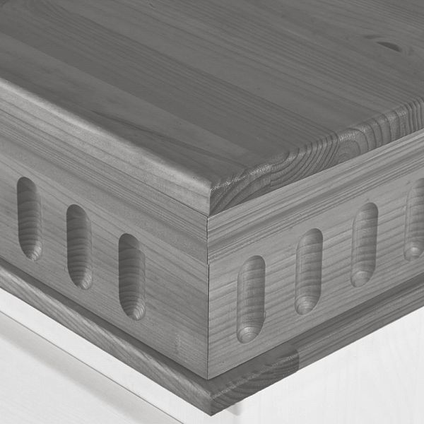 Изображение пример комод на ножках из натурального дерева массива сосны скандинавский стиль классика коллекции Хельсинки Фото пример комод на ножках скандинавский стиль классика коллекции Хельсинки от интернет-магазина СиВер с доставкой