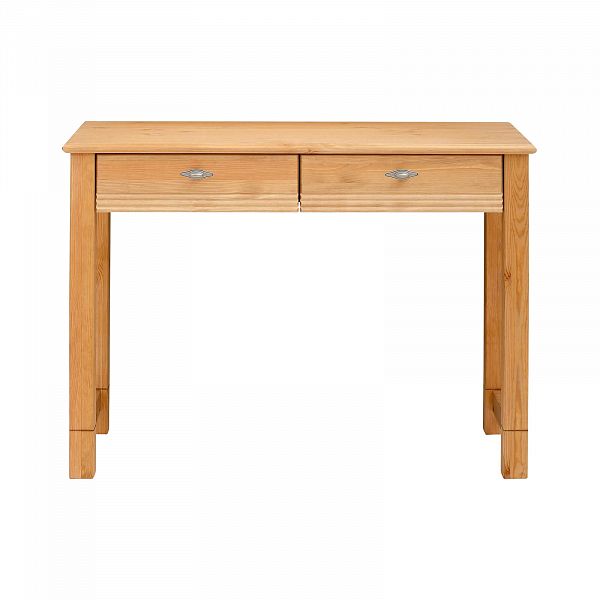 Фото стол туалетный из массива сосны Рауна размеры 114х82х48 см цвет бейц/масло, дерево, в стиле кантри купить в интернет-магазине СиВер