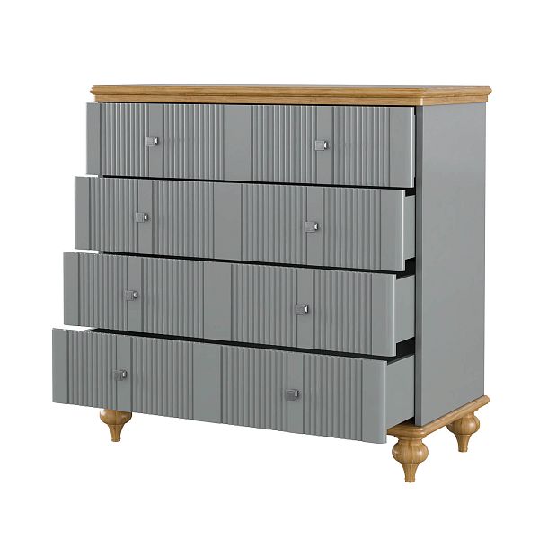 (2.1.6) Комод "Рандеву" 04 (сосна) от интернет-магазина СиВер