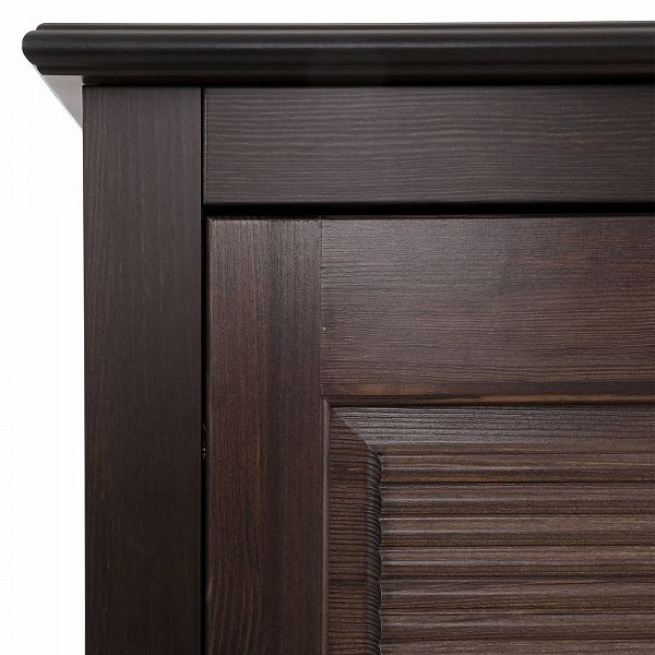 Фото стол письменный из массива сосны Рауна 20 размеры 165х76х60 см цвет колониал темный почти черный дерево 2-тумбовый в стиле кантри купить в интернет-магазине СиВер