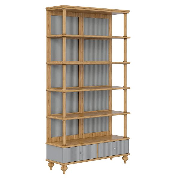 Шкаф книжный «Рандеву» 110 (202) Распродажа со склада от интернет-магазина мебели из массива сосны и МДФ
