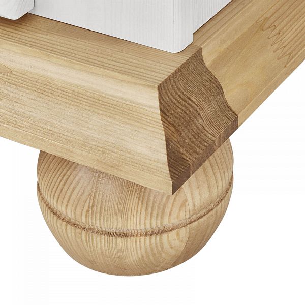 Фото стеллаж в скандинавском стиле в элитный загородный дом или небольшую квартиру коллекции Хельсинки 01 размеры 69x199x43 (антик, белый воск, колониал, серый) из натурального массива дерева сосны с доставкой