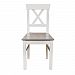 Фото каталог стул Форест из массива сосны размеры 44х91х49 см цвет белый в стиле кантри купить в интернет-магазине СиВер