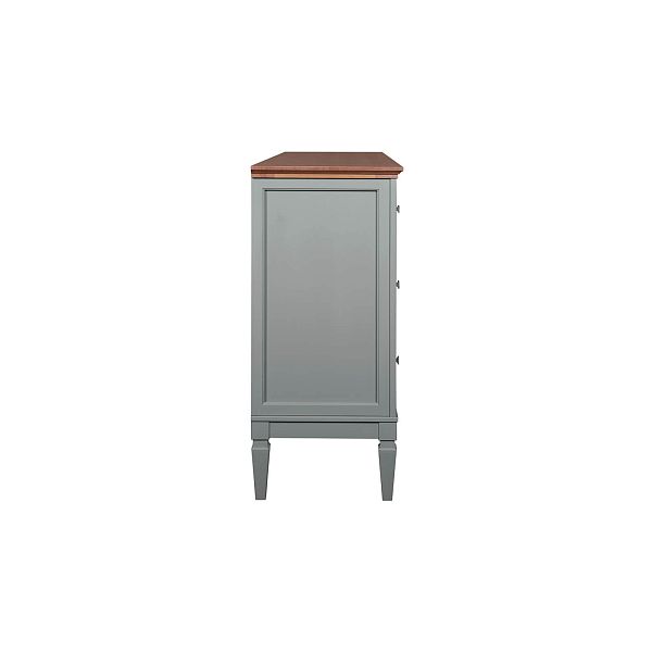 (3.1.3) Комод "Ольса" 042 (серый 7042/антик 24) от интернет-магазина СиВер