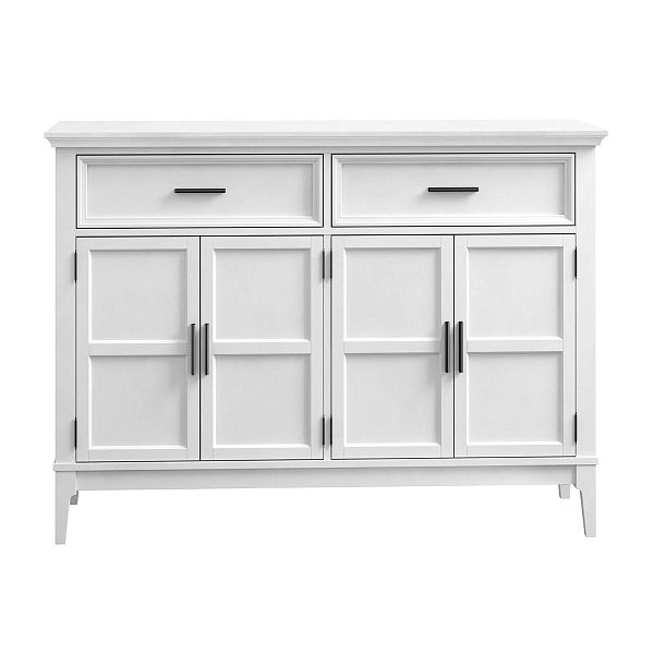 Фото тумба «Квадро-С» 42, цвет белый лак, белый лак-антик 24, серый 7042/антик 24, размер 1384x1012x420 из массива сосны в интернет-магазине СиВер