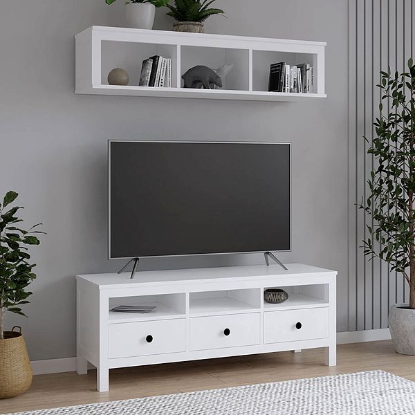 Тумба ТВ "Кантри" 03 от интернет-магазина СиВер