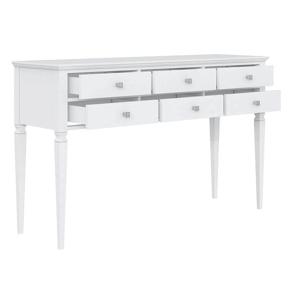 Консоль "Ольса" 06 (белый лак) Образец от интернет-магазина СиВер