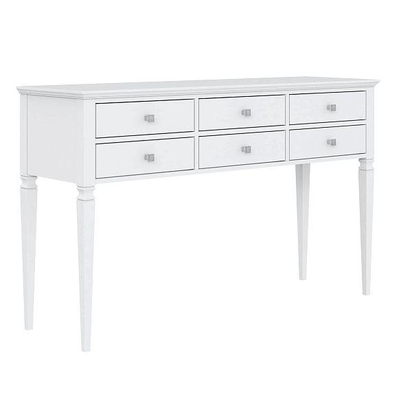 Консоль "Ольса" 06 (белый лак) Образец от интернет-магазина СиВер