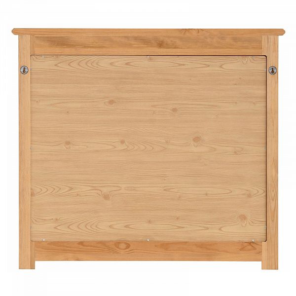 Фото зеркало в деревянной раме коллекции Рауна в коридор, прихожую или гостиную из массива сосны размеры 100х88х5 цвет светлый бейц масло