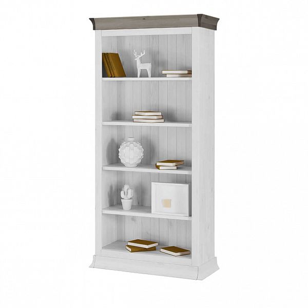 Стеллаж для книг «Бостон» 1000, 100х210х30 (см.) из массива сосны в интернет-магазине СиВер