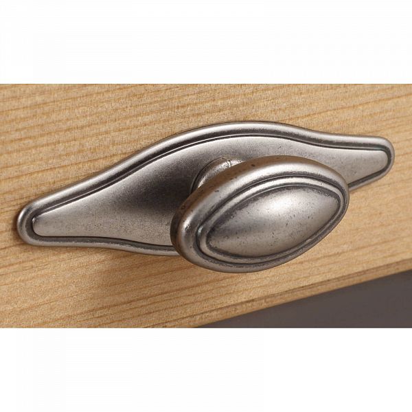 Фото прикроватная тумба в спальню из массива сосны Рауна 02 цвет бейц масло светлый бежевый размеры 48х60х42 в стиле кантри в интернет-магазине СиВер