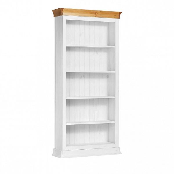 Стеллаж для книг «Бостон» 1000, 100х210х30 (см.) из массива сосны в интернет-магазине СиВер