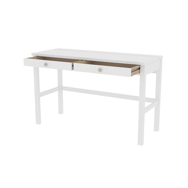 Фото пример письменный стол белорусского производства из массива сосны классика скандинавский стиль коллекция "Кантри"