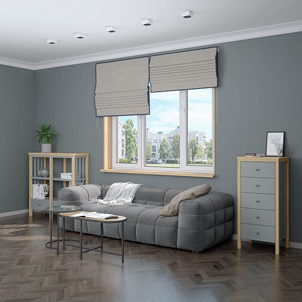 (1.6.1) Стеллаж «Вояж» 02-120 РЯ от интернет-магазина мебели из массива сосны