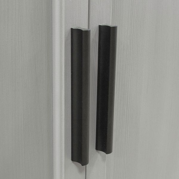 Фото Шкаф для посуды «Квадро-С» 22GT-185 из массива сосны. Цвет белый лак, белый лак-антик 24, серый 7042-антик 24, идеально для стиля сканди, минимал, лофт. С доставкой по России. Материал - массив сосны, размер - 757х1846х420 мм. в интернет-магазине СиВер