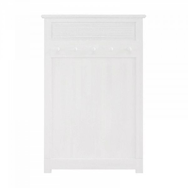 Изображение в интерьере Фото Вешалка настенная коллекция РАУНА - размеры 135х100 цвет белый цвет от интернет-магазина СиВер