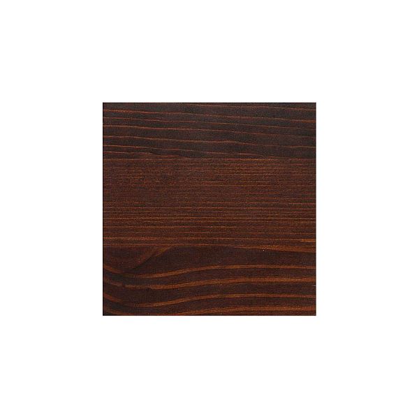 Фото стеллаж на ножках из массива сосны в гостиную в стиле кантри коллекция Рауна 30 цвет колониал темный дерево размеры 142х210х32 в интернет-магазине СиВер