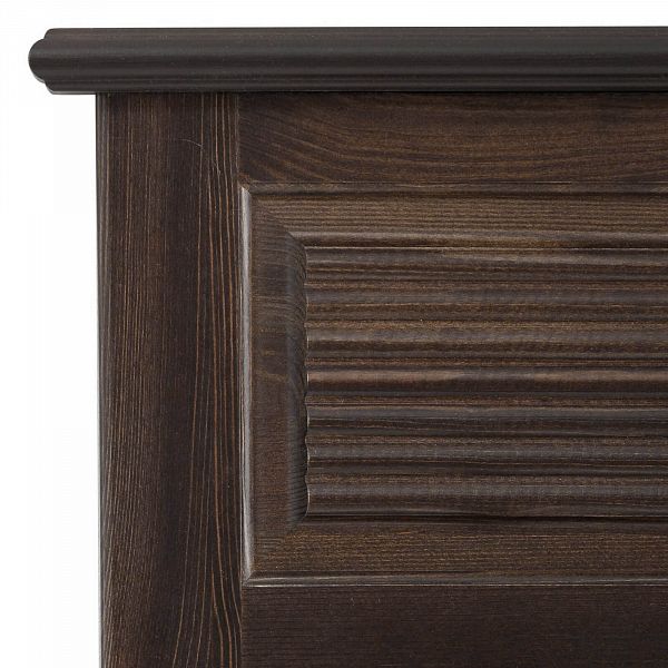 Изображение в интерьере Фото Вешалка настенная коллекция РАУНА из массива сосны - размеры 135х100х9 темного цвета колониал от интернет-магазина СиВер