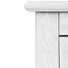 Изображение каталог шкаф две двери в гостиную или в спальню из массива сосны Рауна 21 цвет белый воск УКВ размеры 97х150х42 в стиле кантри в интернет-магазине СиВер