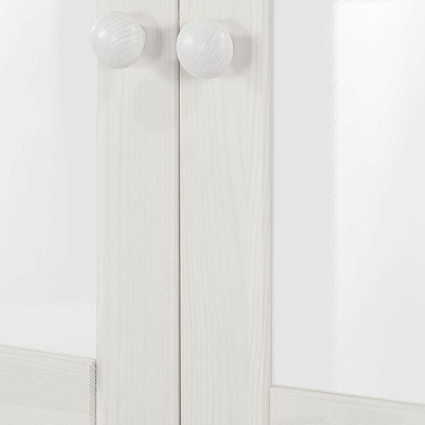 Комплект Стеллаж "Бостон" 1000 + двери (стекло) Образец от интернет-магазина СиВер - успейте купить по скидке