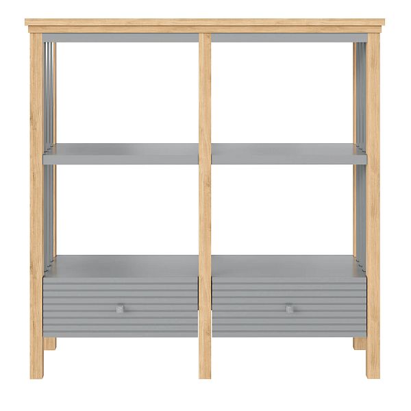 (1.6.1) Стеллаж «Вояж» 02-120 РЯ от интернет-магазина мебели из массива сосны