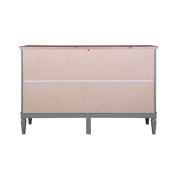 (3.2.3) Комод "Ольса" 224 (серый 7042/антик 24) от интернет-магазина СиВер