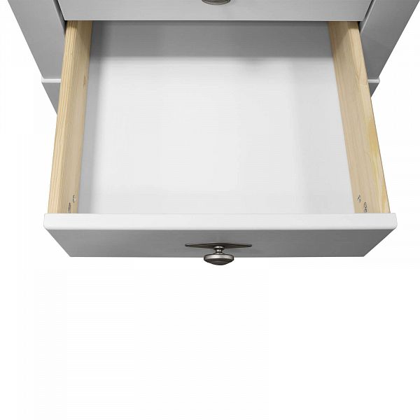 Фото каталог письменный стол из массива сосны с ящиками в стиле кантри коллекция Рауна 08 2-тумбовый цвет белый воск УКВ светлый дерево размеры 165х76х60 в интернет-магазине СиВер