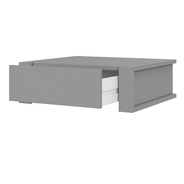 Фото ящика встраиваемого "Ольса" к шкафам "Квадро-С" 545x144x529 в цвете белый лак, антик 24, серый 7042 от интернет-магазина СиВер