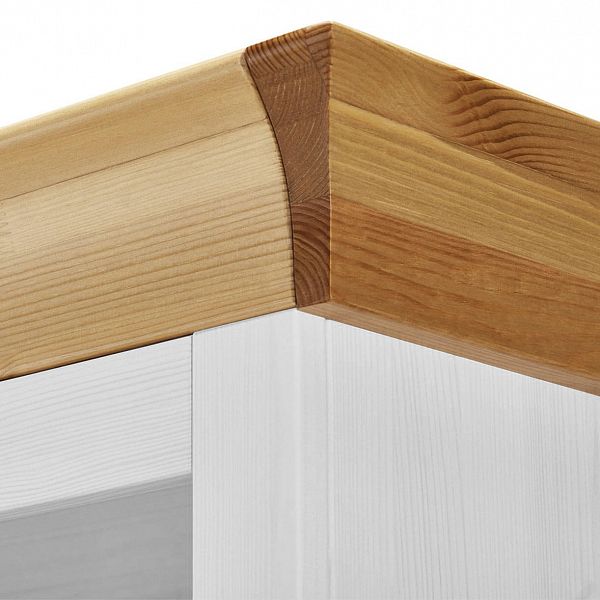 Стеллаж для книг «Бостон» 1000, 100х210х30 (см.) из массива сосны в интернет-магазине СиВер