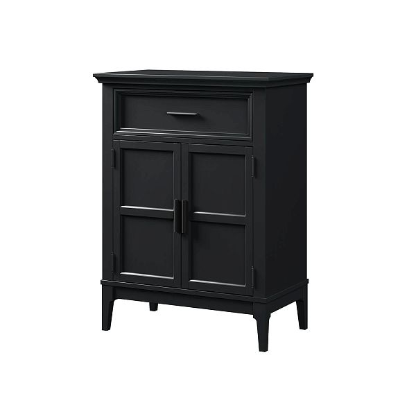 Фото тумба «Квадро-С» 21, цвет белый лак, белый лак-антик 24, серый 7042/антик 24, размер 757x1012x420 из массива сосны в интернет-магазине СиВер