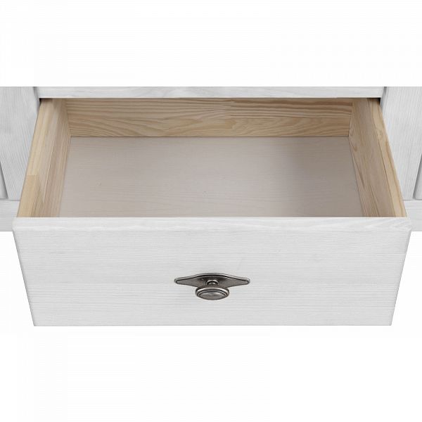 Комод-бар "Рауна" (белый воск УКВ) от интернет-магазина СиВер