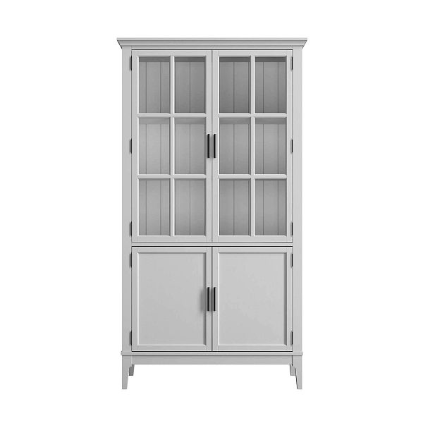 Фото «Квадро-С» 22-185 из массива сосны. Цвет белый лак, белый лак-антик 24, серый 7042-антик 24, идеально для стиля сканди, минимал, лофт. С доставкой по России. Материал - массив сосны, размер - 999х1846х420 мм. в интернет-магазине СиВер