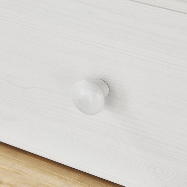 Фото стеллаж в скандинавском стиле в элитный загородный дом или небольшую квартиру коллекции Хельсинки 01 размеры 69x199x43 (антик, белый воск, колониал, серый) из натурального массива дерева сосны с доставкой