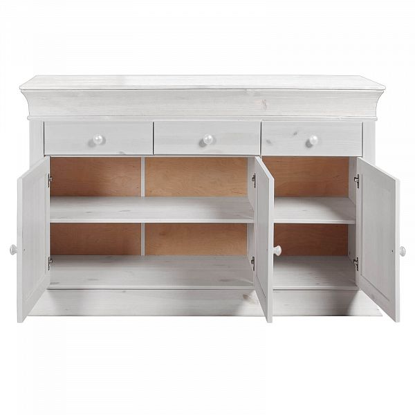 Фото комода коллекции Бостон (НББ) размеры 140х88х43 (см.) из массива сосны в интернет-магазине СиВер