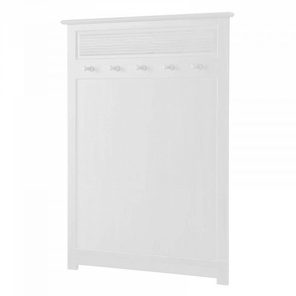 Изображение в интерьере Фото Вешалка настенная коллекция РАУНА - размеры 135х100 цвет белый цвет от интернет-магазина СиВер