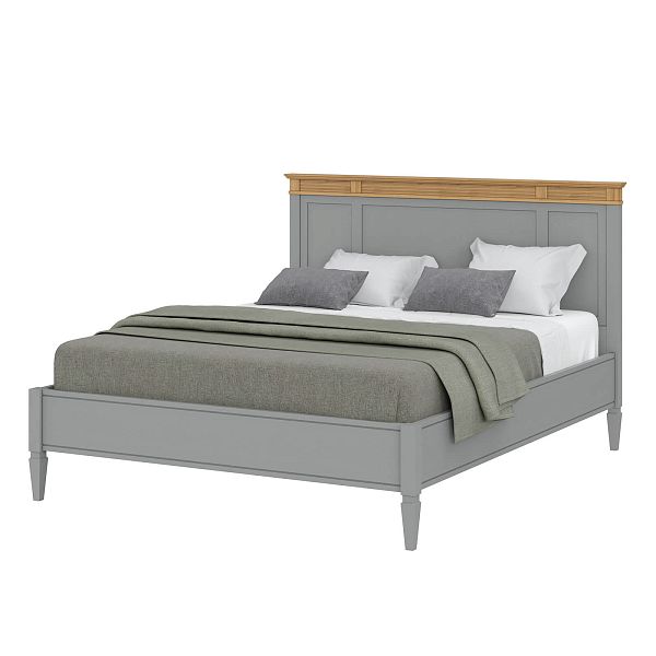 Кровать "Ольса" 160 из массива сосны производство Белоруссия, доставка по Москве и России, купить в интернет-магазине СиВер