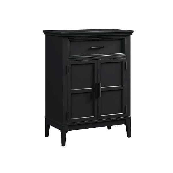 Фото тумба «Квадро-С» 21, цвет белый лак, белый лак-антик 24, серый 7042/антик 24, размер 757x1012x420 из массива сосны в интернет-магазине СиВер