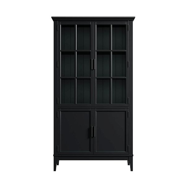 Фото «Квадро-С» 22-185 из массива сосны. Цвет белый лак, белый лак-антик 24, серый 7042-антик 24, идеально для стиля сканди, минимал, лофт. С доставкой по России. Материал - массив сосны, размер - 999х1846х420 мм. в интернет-магазине СиВер